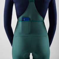 Pedaled Element Women's Tight Thermo Trägerhose Teal