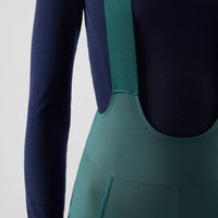 Pedaled Element Women's Tight Thermo Trägerhose Teal