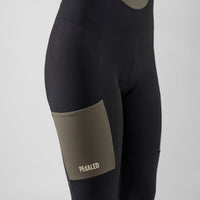 Pedaled Odyssey Women's Tight Thermo Trägerhose Black