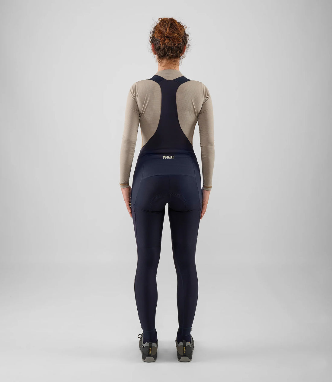 Pedaled Odyssey Women's Tight Thermo Trägerhose Dark Navy