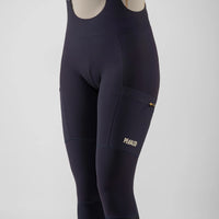 Pedaled Odyssey Women's Tight Thermo Trägerhose Dark Navy
