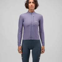 Pedaled Odyssey Women's Long Sleeve Jersey Radtrikot langarm Lilaic