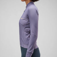 Pedaled Odyssey Women's Long Sleeve Jersey Radtrikot langarm Lilaic