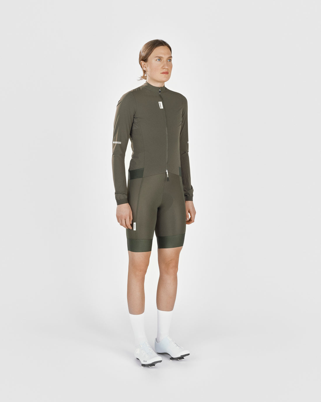 Fingercrossed Road Wind Jacket Women Wind Fahrradjacke Olive