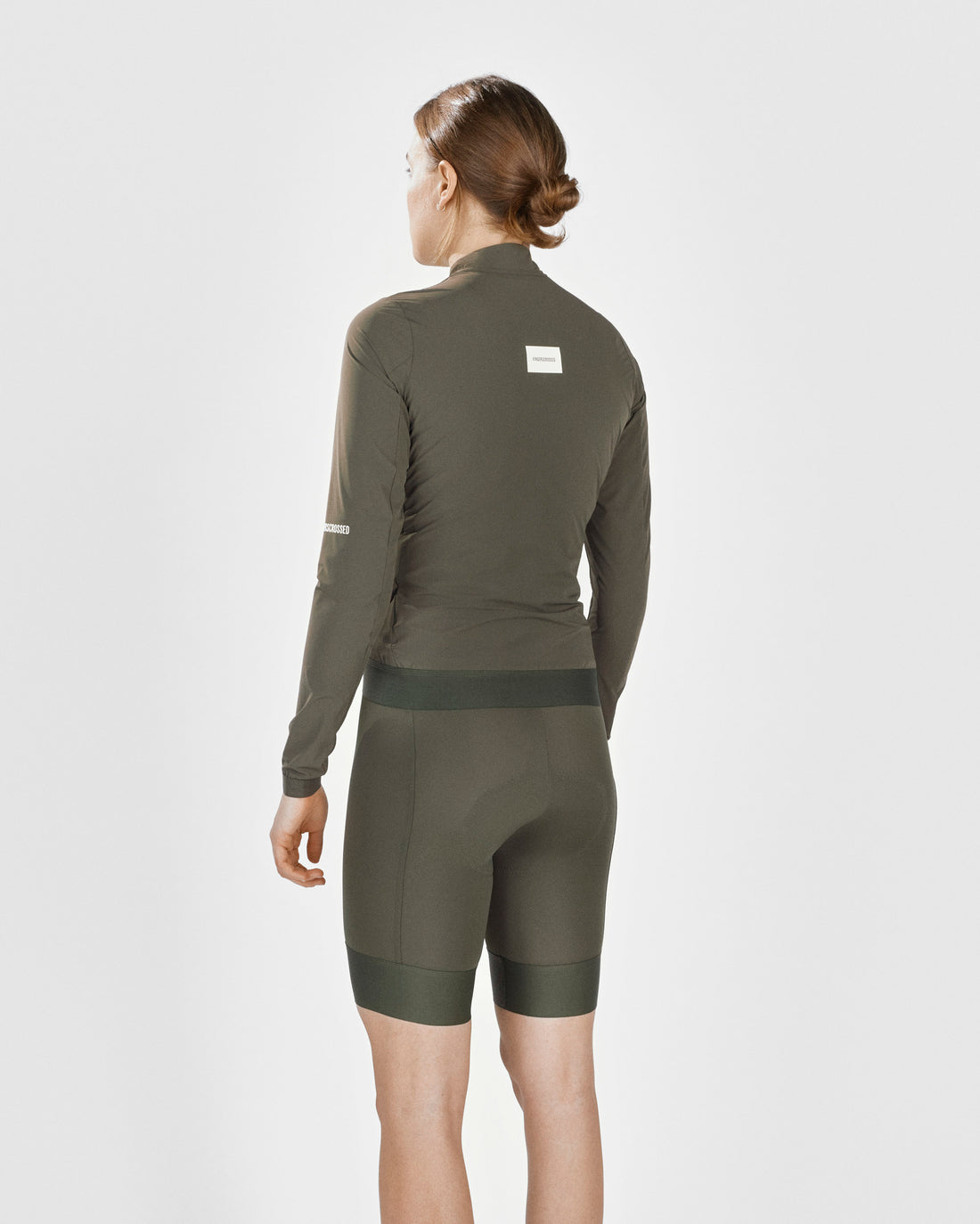 Fingercrossed Road Wind Jacket Women Wind Fahrradjacke Olive