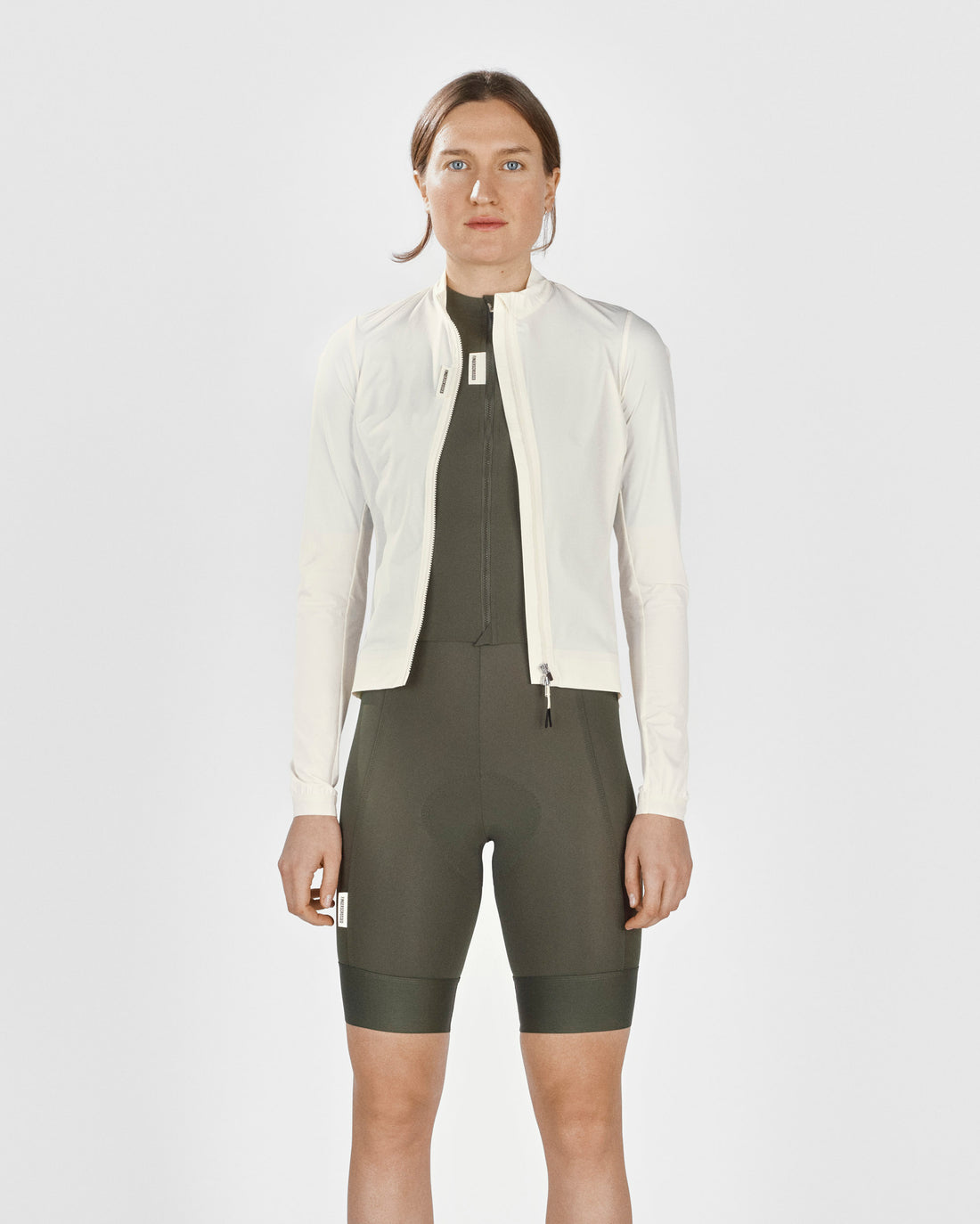 Fingercrossed Road Wind Jacket Women Wind Fahrradjacke Antique Cream