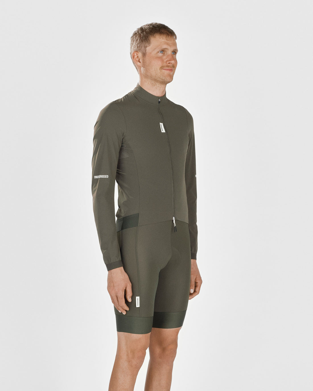 Fingercrossed Road Wind Jacket Men Wind Fahrradjacke Olive