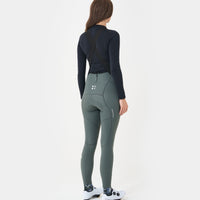 Universal Colours Mono Women's Bib Tight Winter-Radhose Industrial Teal