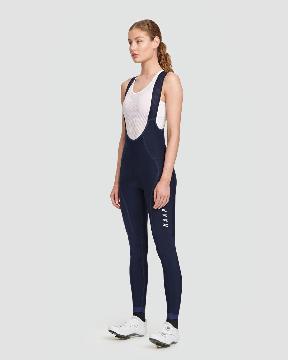 Maap Women's Team Evo Thermal Bib Tight Winter-Radhose Navy