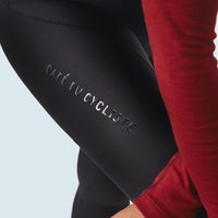 Café du Cycliste Elise Women's Deep Winter Cycling Tights Winter-Radhose Black