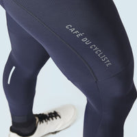 Café du Cycliste Marie Men's Winter Cycling Tights Winter-Radhose Navy