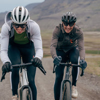 Café du Cycliste Coline Men's Three Season Base Layer Radunterhemd langarm Leaf Green