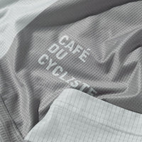 Café du Cycliste Angeline Womens's Ultralight Cycling Jersey Radtrikot Grey