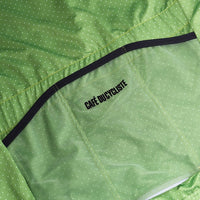 Café du Cycliste Fleurette V2 Men's Lightweight Cycling Jersey Radtrikot Cactus Green