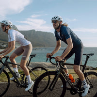 Café du Cycliste Fleurette V2 Men's Lightweight Cycling Jersey Radtrikot Navy