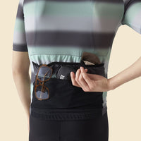 Café du Cycliste Mona Men's Superlight Jersey Radtrikot Anthracite/Agave