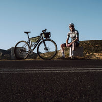 Café du Cycliste Mona Men's Superlight Jersey Radtrikot Anthracite/Agave