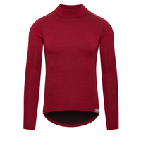 Café du Cycliste Camille Women's Merino Base Layer Radunterhemd langarm Dahlia