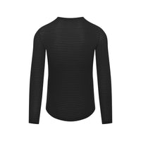 Café du Cycliste Coline Men's Three Season Base Layer Radunterhemd langarm Black