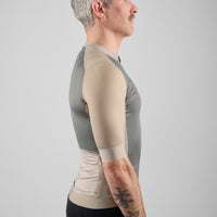 Pedaled Element Men's Jersey Radtrikot Beige