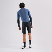 Universal Colours Mono Men’s Thermal Short Sleeve Jersey Radtrikot French Blue