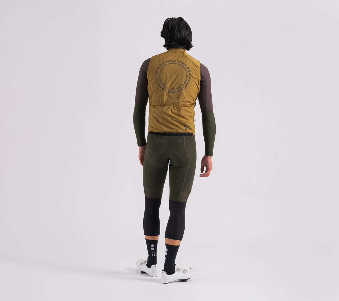 Universal Colours Chroma Insulated Unisex Gilet Thermo-Windweste Lawson Gold