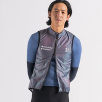 Universal Colours Mono Men’s Thermal Short Sleeve Jersey Radtrikot French Blue