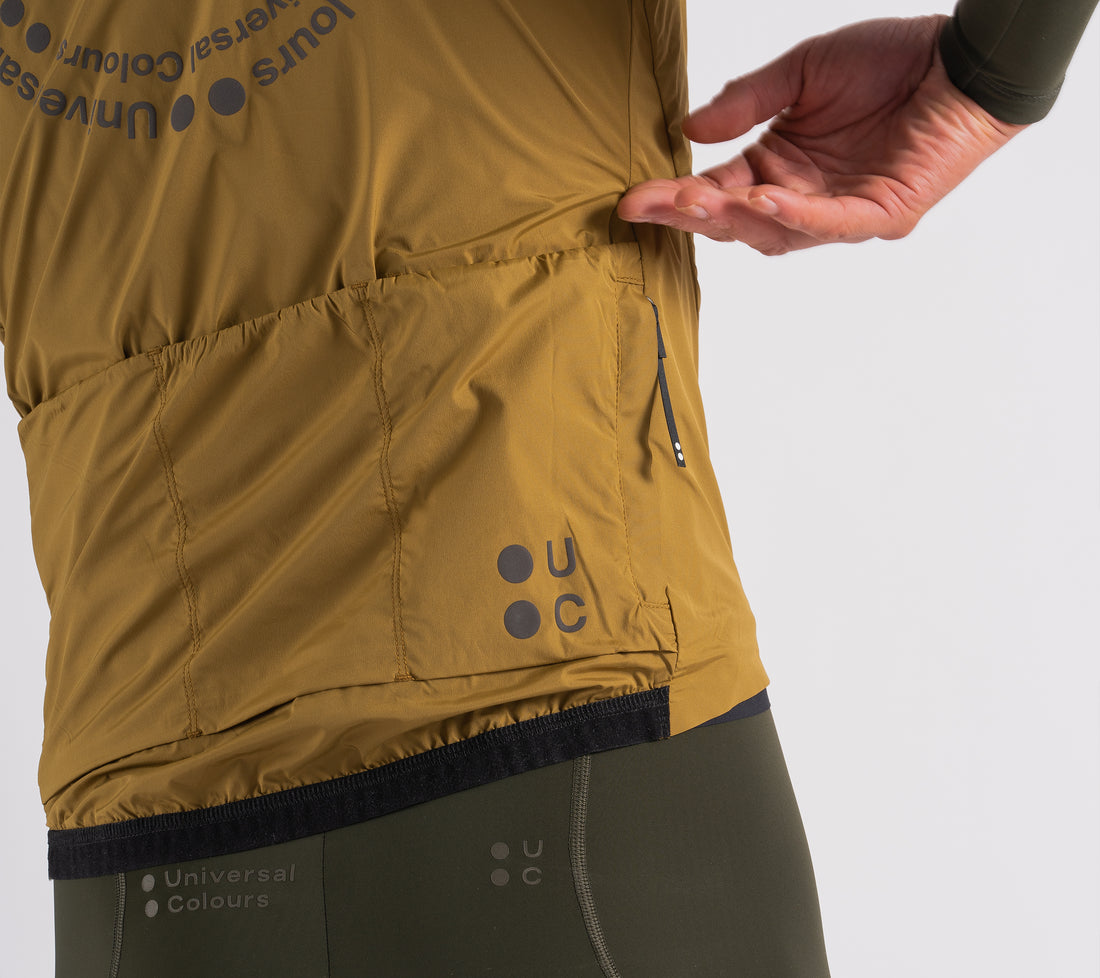 Universal Colours Chroma Insulated Unisex Gilet Thermo-Windweste Lawson Gold