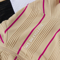Café du Cycliste Francine Women's Midweight Cycling Jersey Radtrikot Ivoire