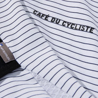 Café du Cycliste Francine Women's Midweight Cycling Jersey Radtrikot White