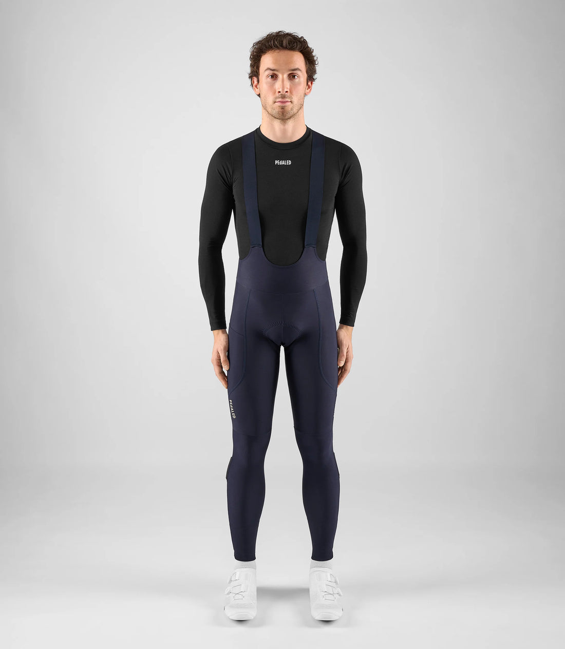Pedaled Element Tight Thermo Trägerhose Dark Navy