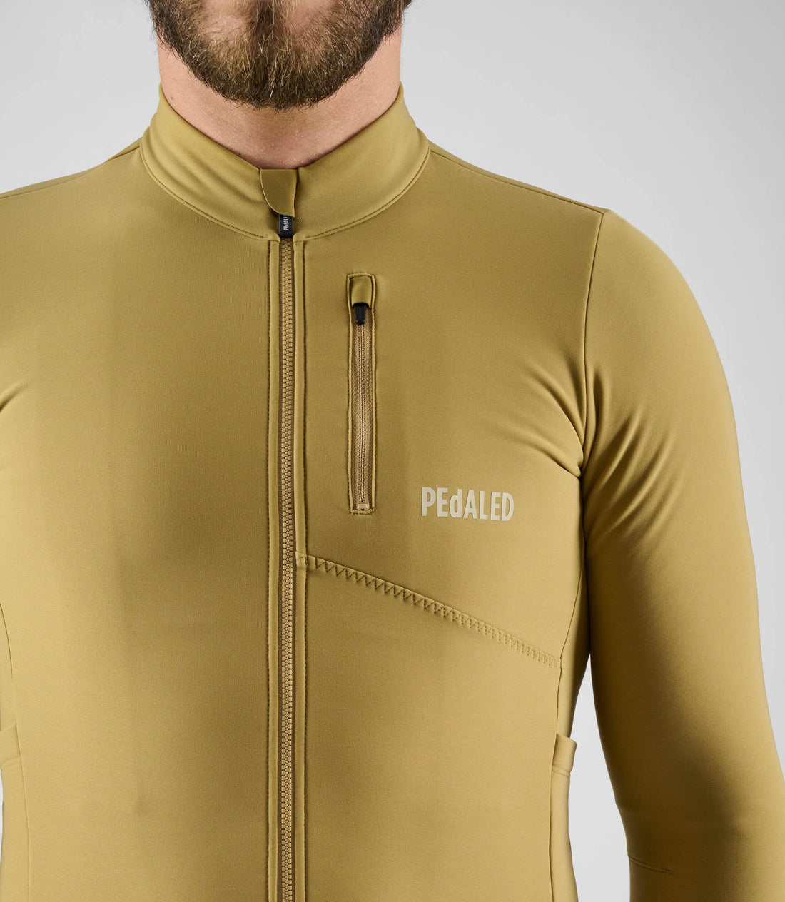 Pedaled Odyssey Long Sleeve Jersey Radtrikot langarm Light Green