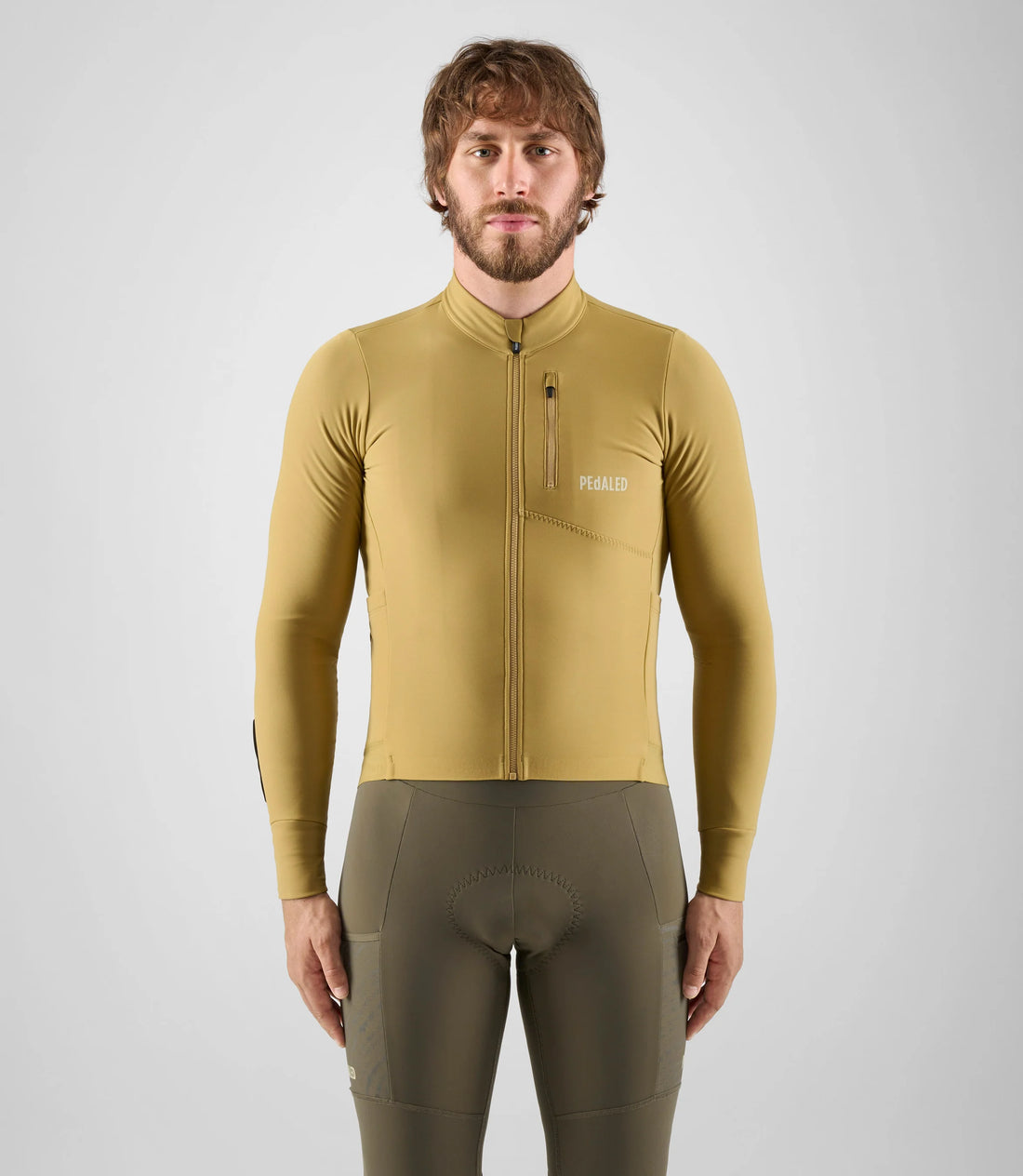 Pedaled Odyssey Long Sleeve Jersey Radtrikot langarm Light Green