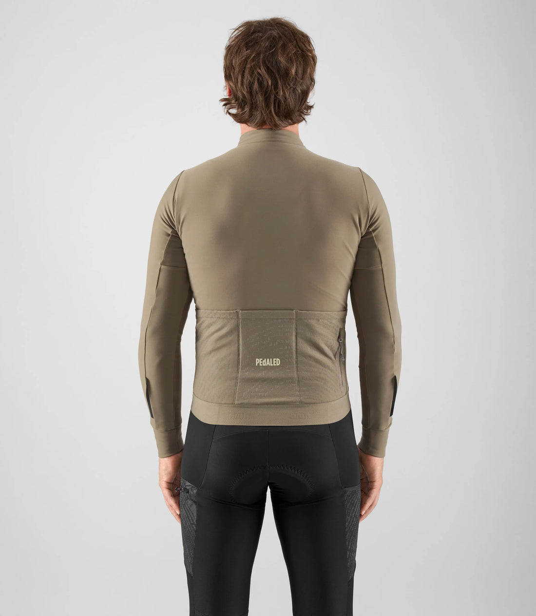 Pedaled Odyssey Long Sleeve Jersey Radtrikot langarm Military Green