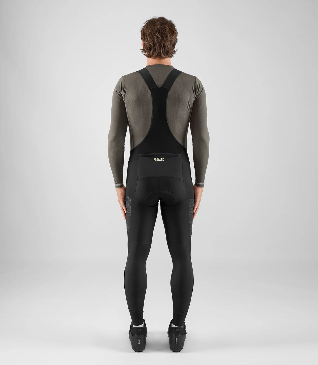 Pedaled Odyssey Tight Thermo Trägerhose Black Green