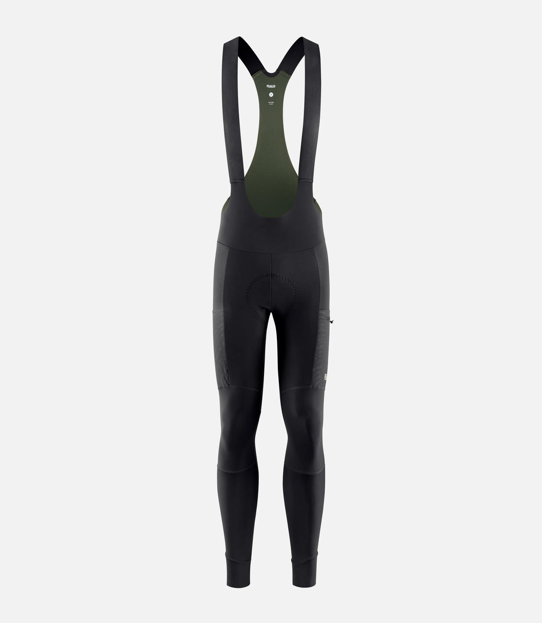 Pedaled Odyssey Tight Thermo Trägerhose Black Green