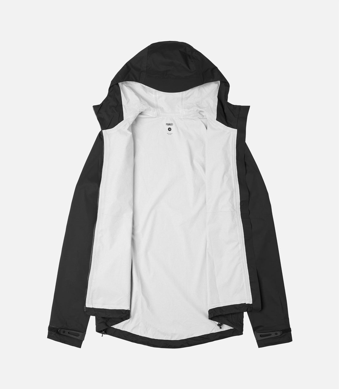 Pedaled Odyssey Shell Jacket Black Regen Fahrradjacke Black