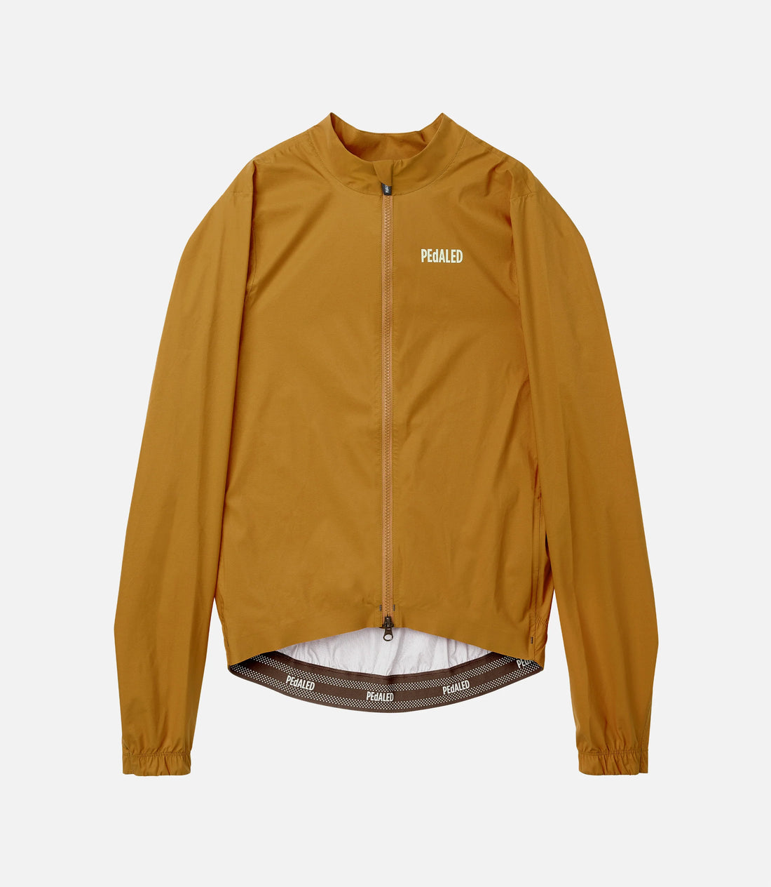 Pedaled Element Waterproof Jacket Regen Fahrradjacke Mustard