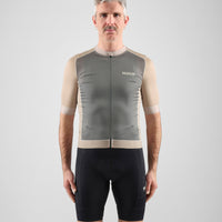 Pedaled Element Men's Jersey Radtrikot Beige