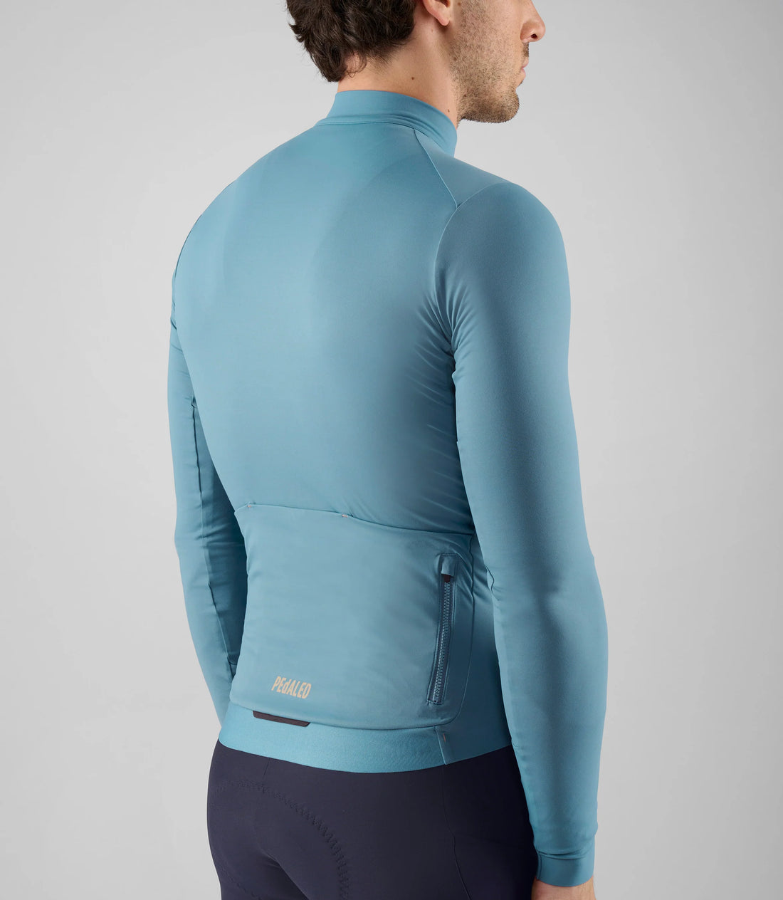 Pedaled Element Long Sleeve Jersey Radtrikot langarm Light Blue