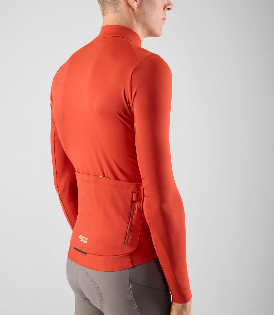 Pedaled Element Long Sleeve Jersey Radtrikot langarm Red