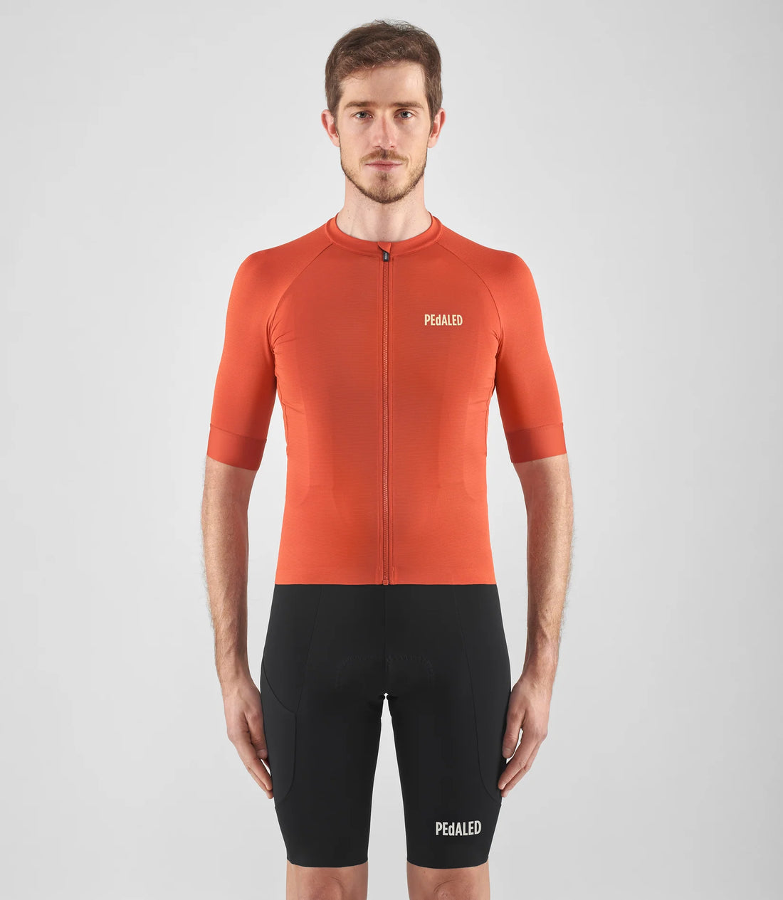 Pedaled Element Lightweight Jersey Radtrikot Brick Red