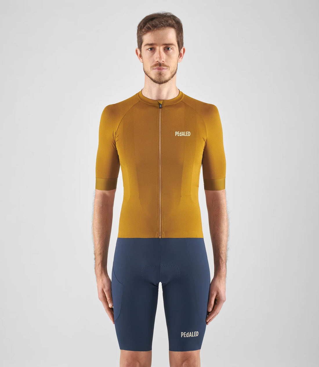 Pedaled Element Lightweight Jersey Radtrikot Mustard
