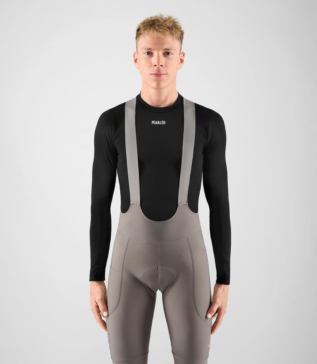 Pedaled Element Merino Base Layer Radunterhemd langarm Black