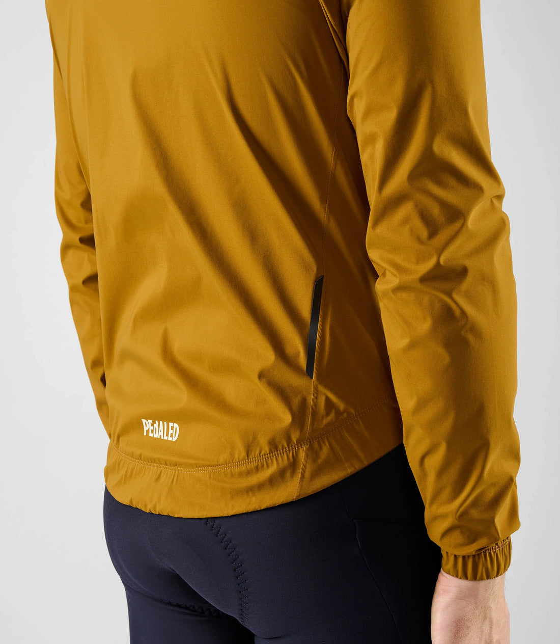 Pedaled Element Waterproof Jacket Regen Fahrradjacke Mustard