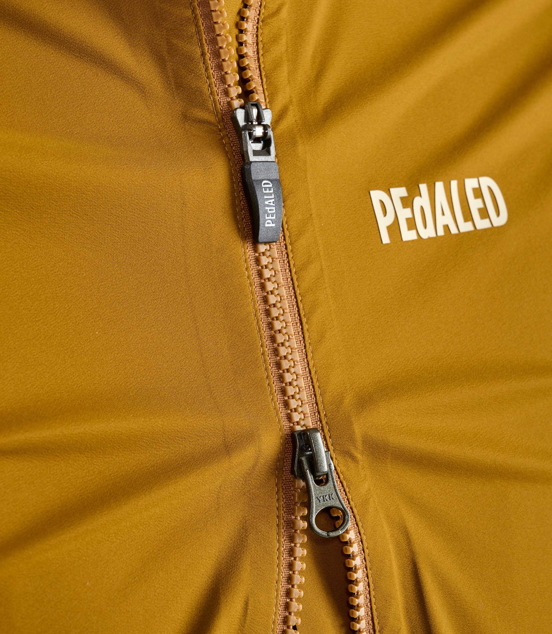 Pedaled Element Waterproof Jacket Regen Fahrradjacke Mustard