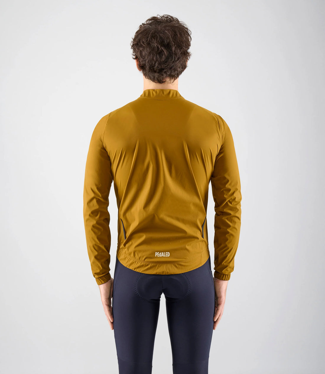 Pedaled Element Waterproof Jacket Regen Fahrradjacke Mustard