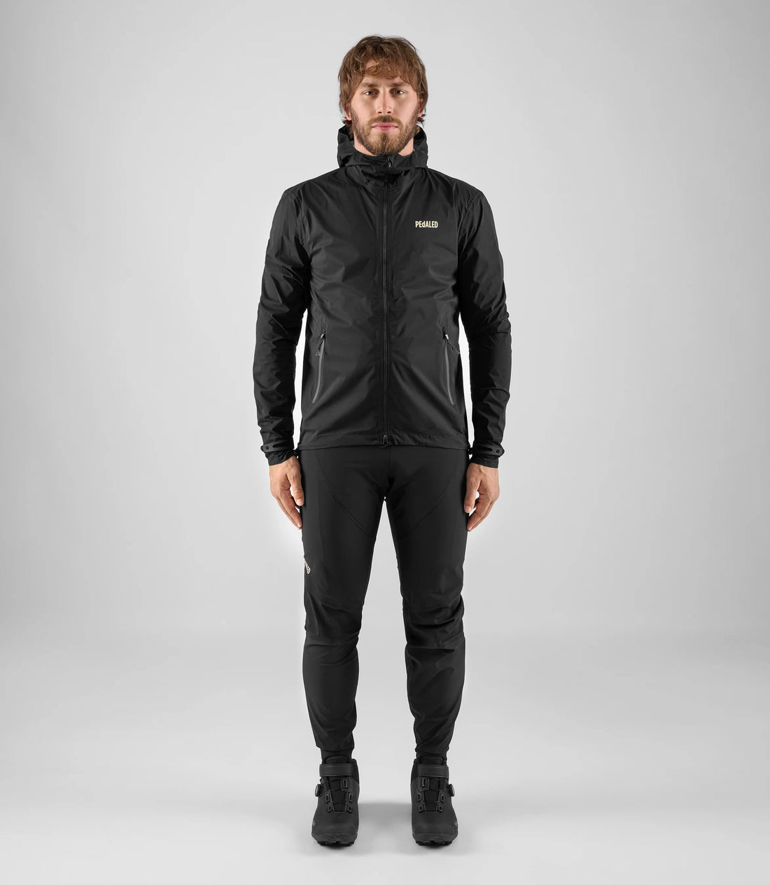 Pedaled Odyssey Shell Jacket Black Regen Fahrradjacke Black