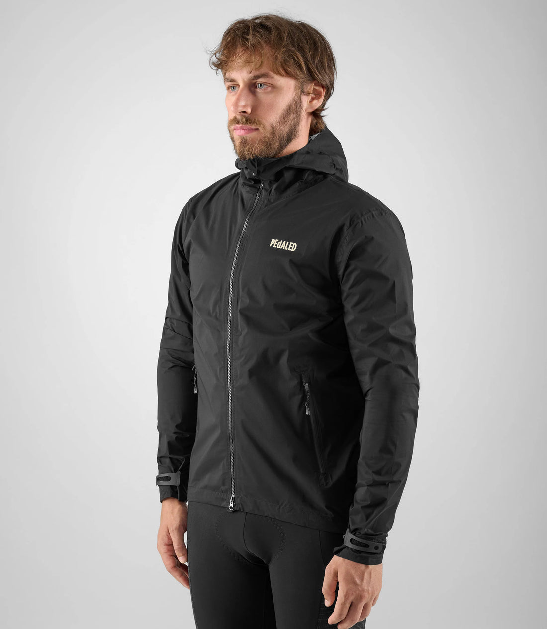 Pedaled Odyssey Shell Jacket Black Regen Fahrradjacke Black