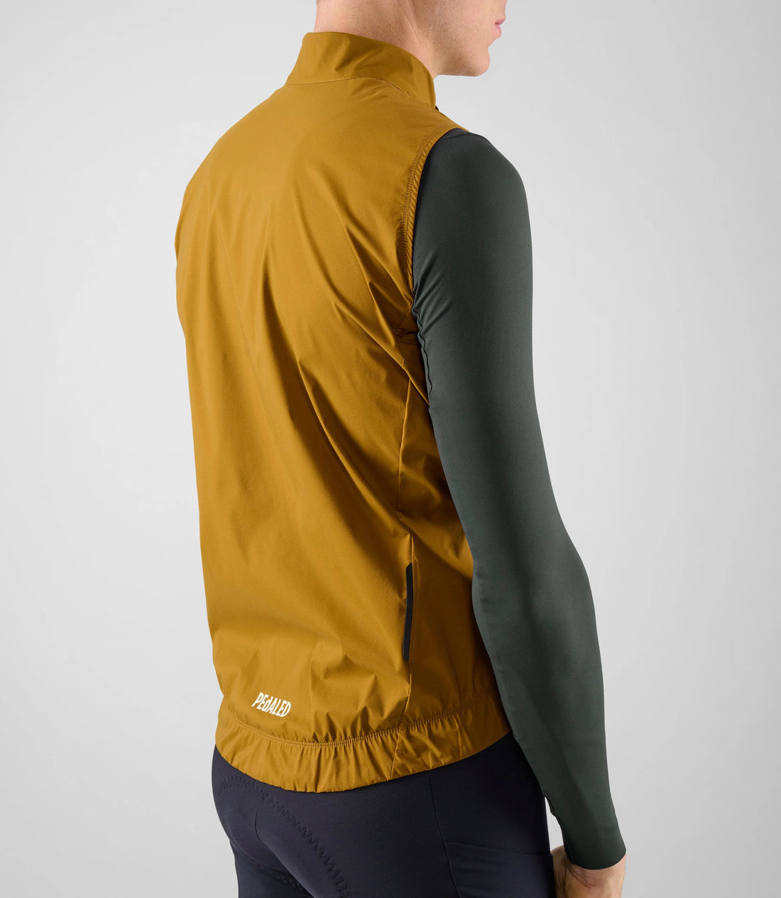 Pedaled Element Waterproof Vest Wasserdichte Weste Mustard